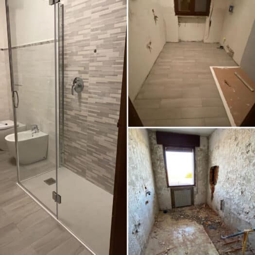 Realizzazione Bagni chiavi in mano a Vicenza